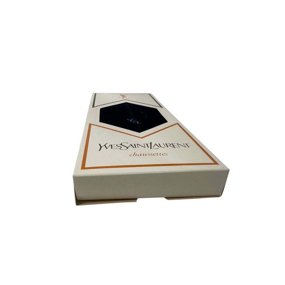 Yves Saint Laurent (YSL) Dress Socks Gift Set (Blue, Gray, Black) - Picture 6 of 16
